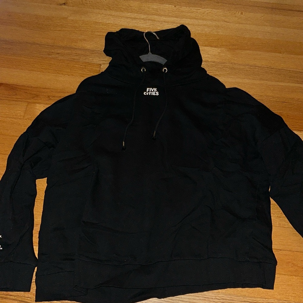 Black hoodie